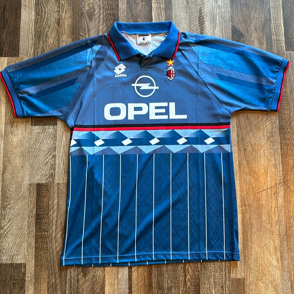 (SOLD) Adidas Medium Men’s - AC Milan - Ruud Gullit - Retro Soccer Jersey